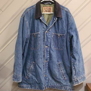 1990s Levis quilted liner Jean Jacket (Sz. L)